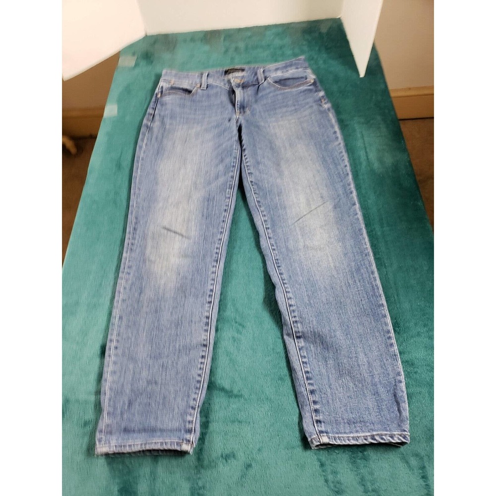 Talbots Women's Boyfriend Jeans - Light Blue